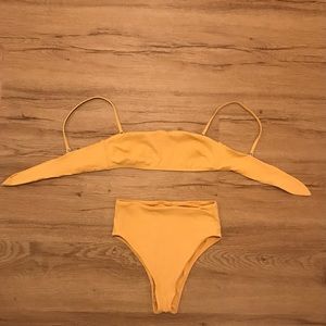 Vitamin A Eco Rib High Waisted Cheeky